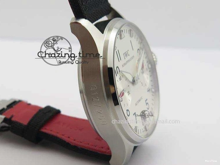 MIROTIME 0426 Big Pilot Real PR IW500432 DFB Limited Edition ZF 1:1 Best Edition On Black Nylon Strap A Fashionable 7276